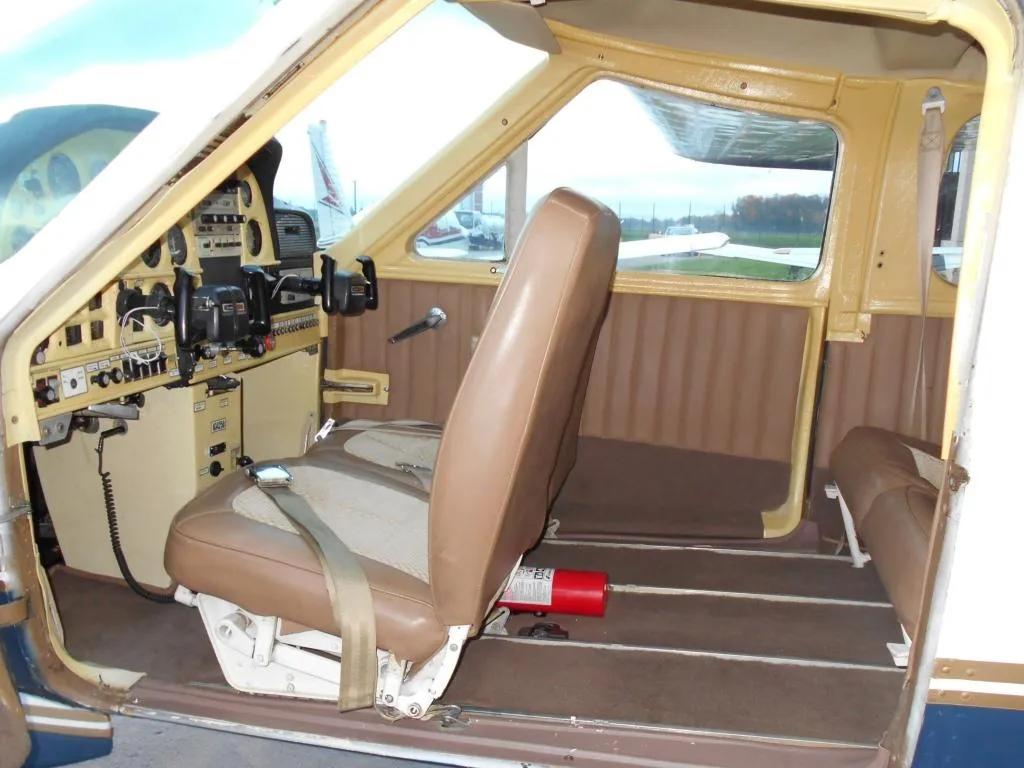 Cabin interior of a 1972 Cessna 177B - N34250 Aircraft.