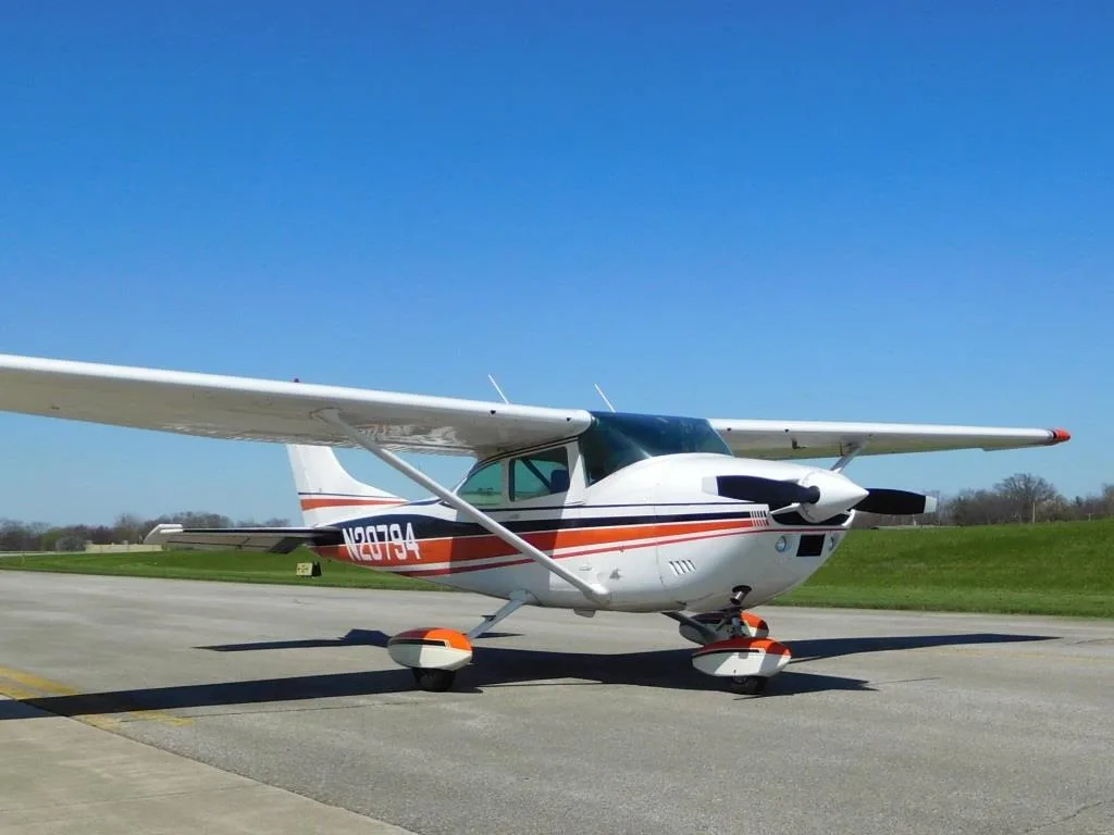 Exterior view of a 1972 Cessna 182 - N20794 Aircraft.