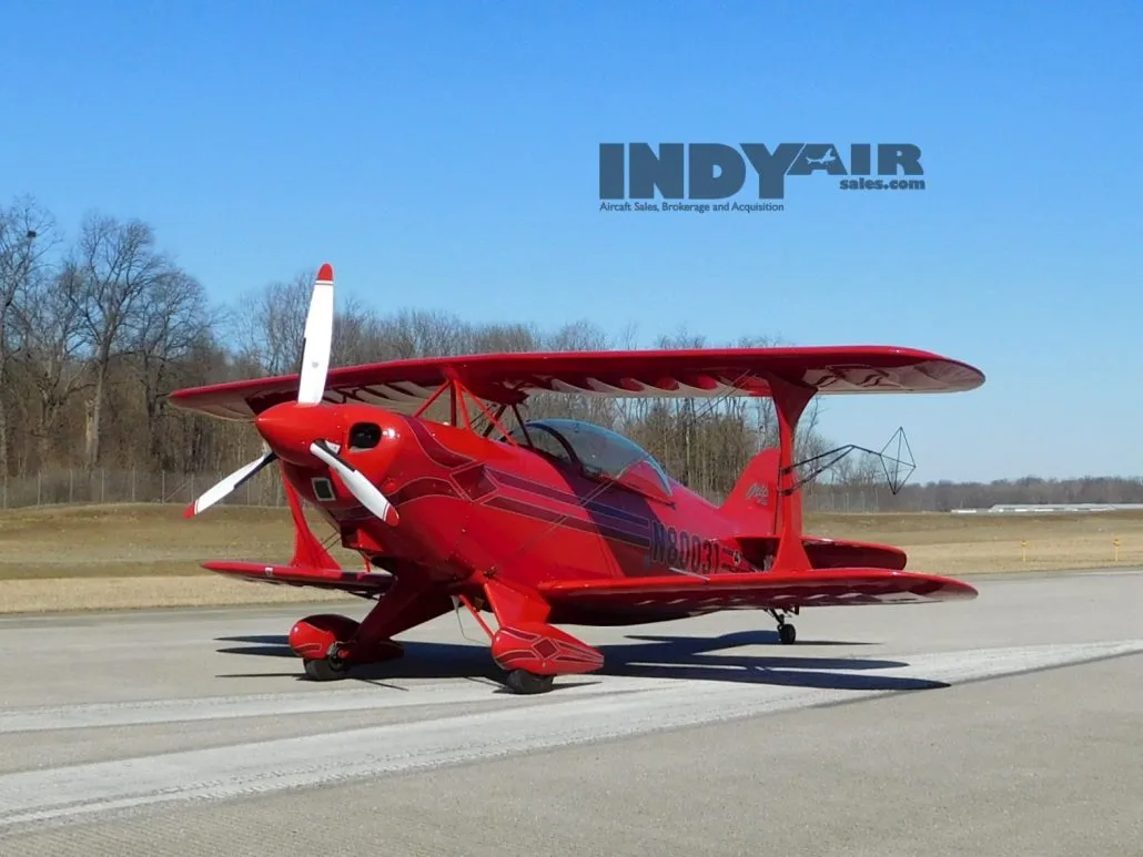 Exterior view of a 1973 Pitts S-2A - N80031 Aircraft.