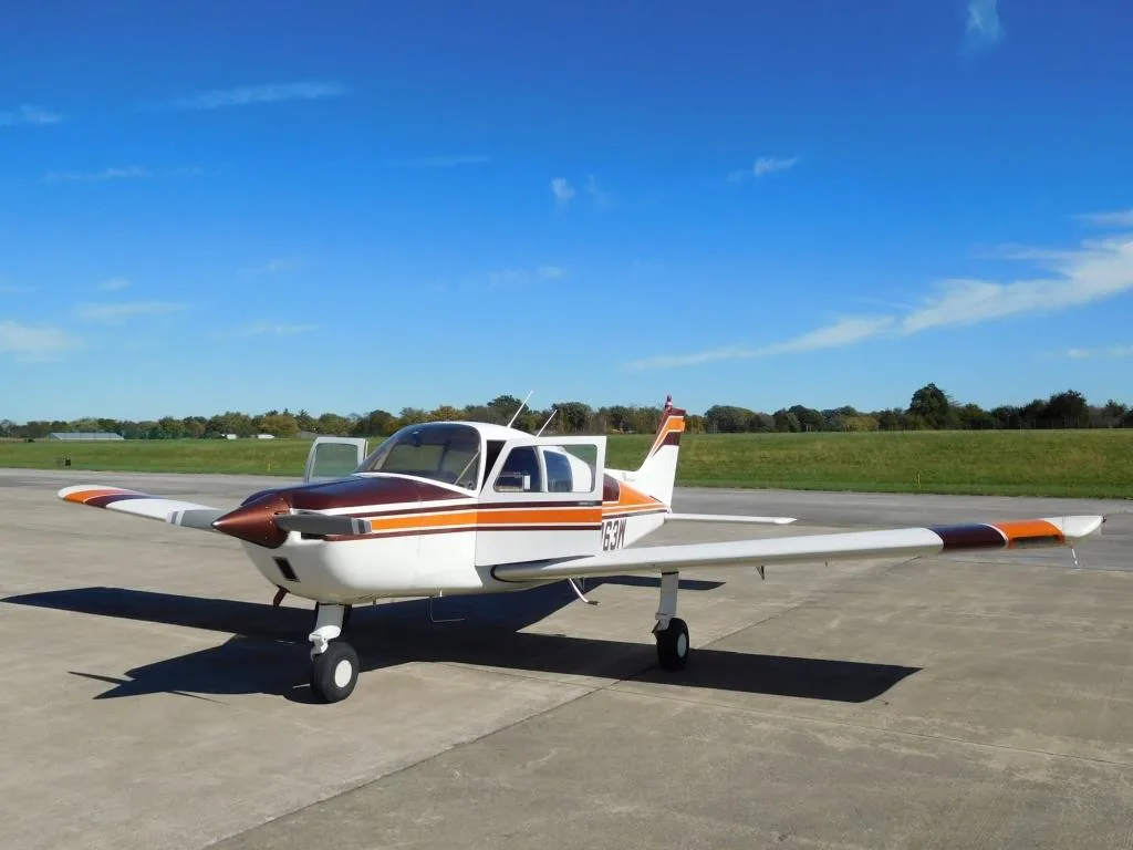 Exterior view of a 1974 Beech Sport - N1963W Aircraft.