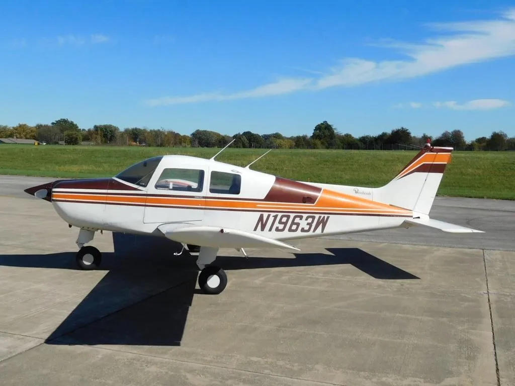 Exterior view of a 1974 Beech Sport - N1963W Aircraft.