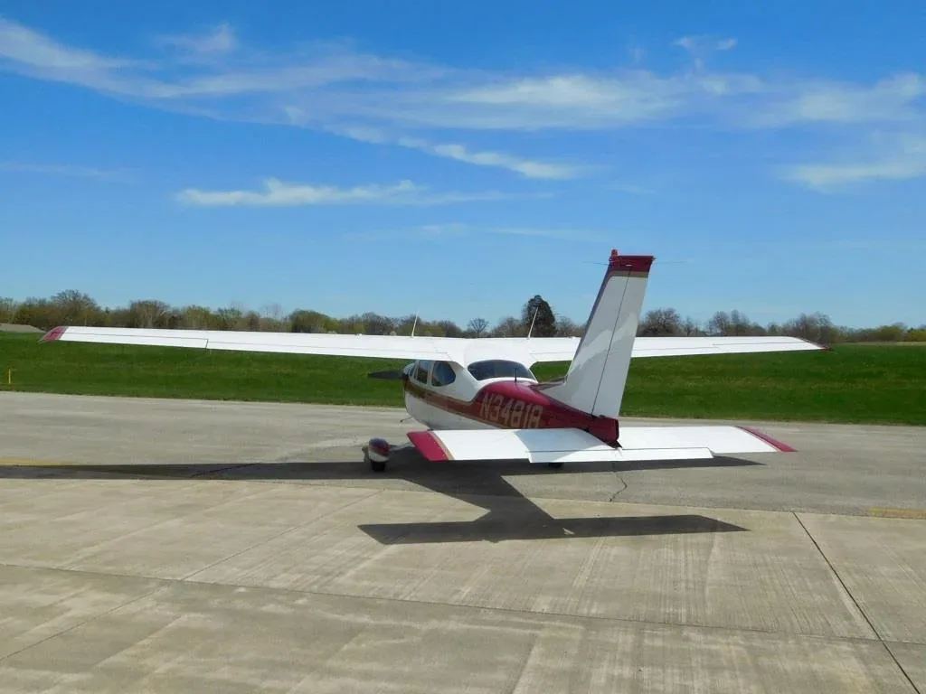 Exterior view of a 1974 Cessna 177B Cardinal - N34818 Aircraft.