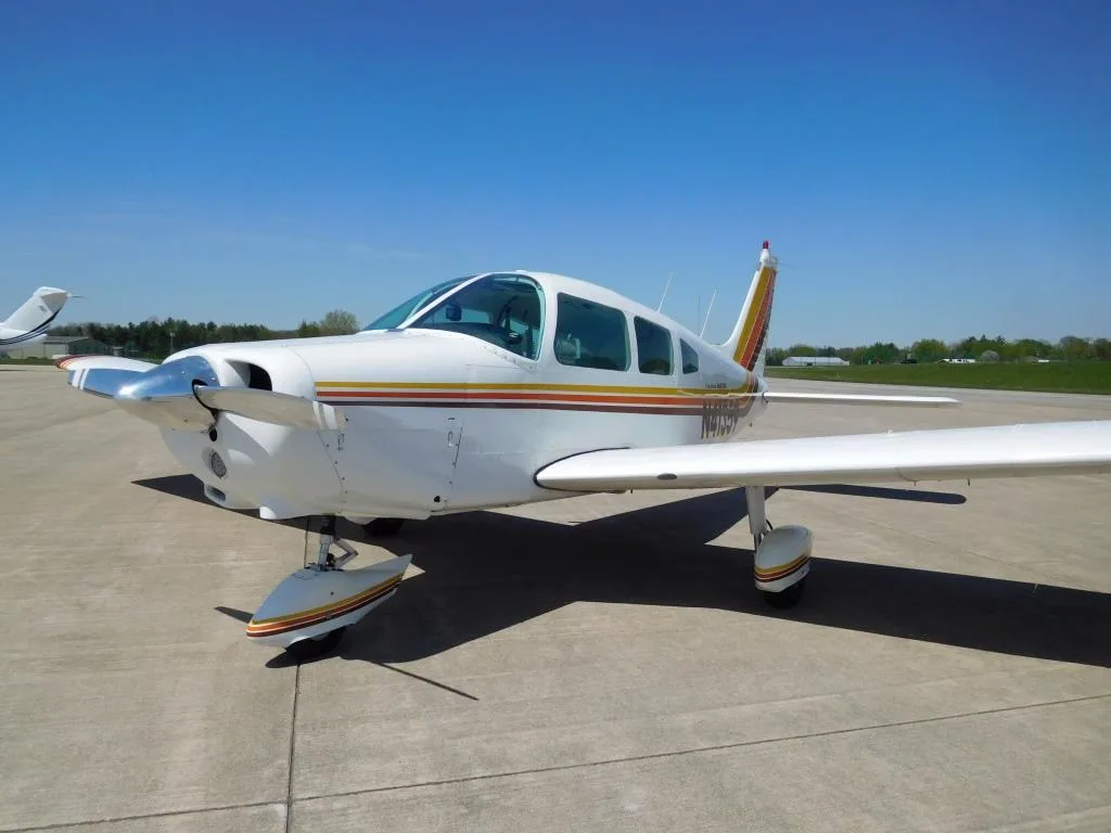 Exterior view of a 1974 Piper Warrior - N41359 Aircraft.