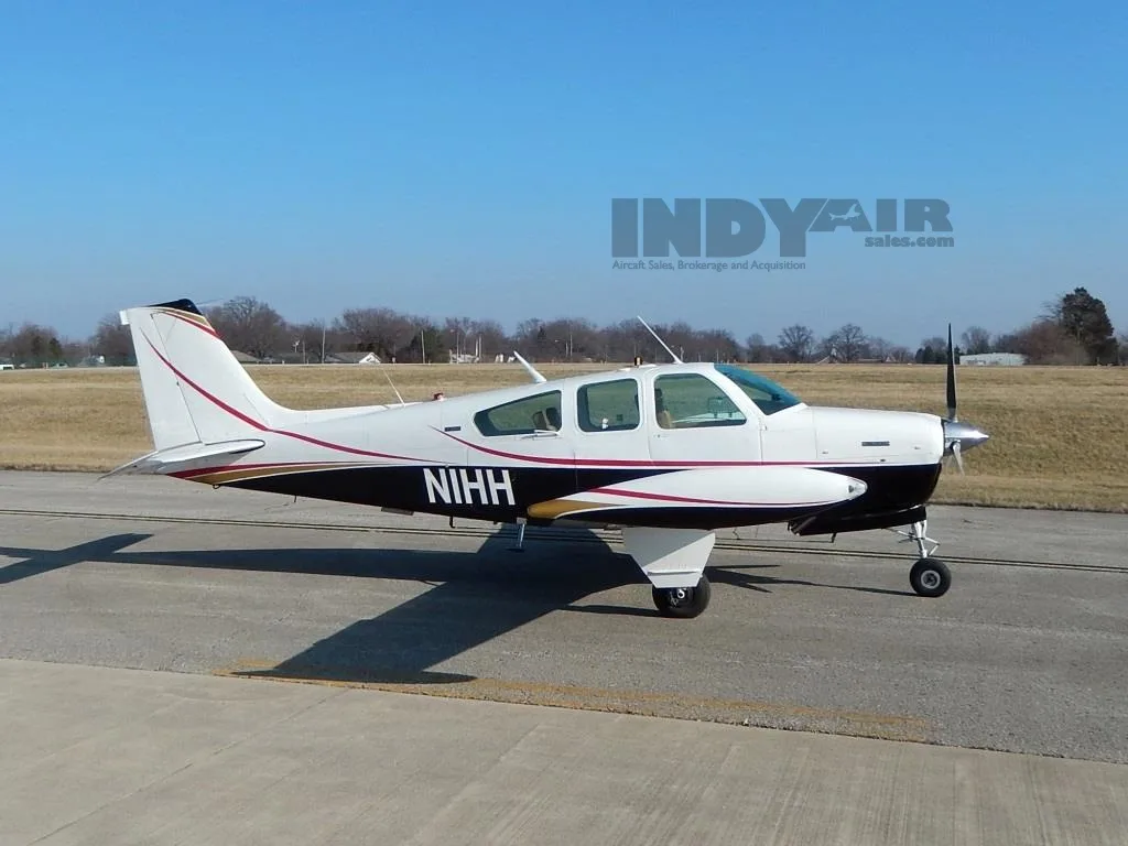 Exterior view of a 1975 Beechcraft F33A - N1HH Aircraft.