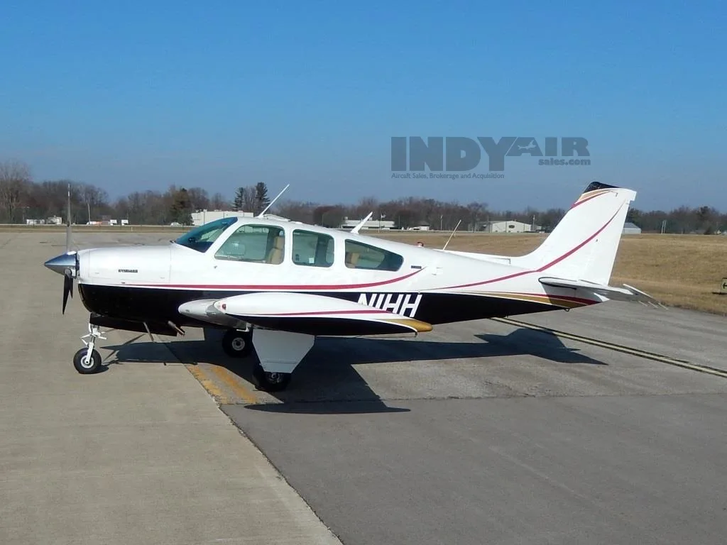 Exterior view of a 1975 Beechcraft F33A - N1HH Aircraft.
