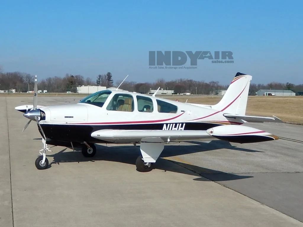 Exterior view of a 1975 Beechcraft F33A - N1HH Aircraft.