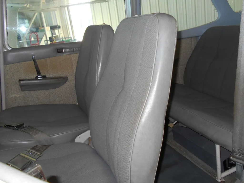 Cabin interior of a 1975 Cessna 172 - N20789 Aircraft.