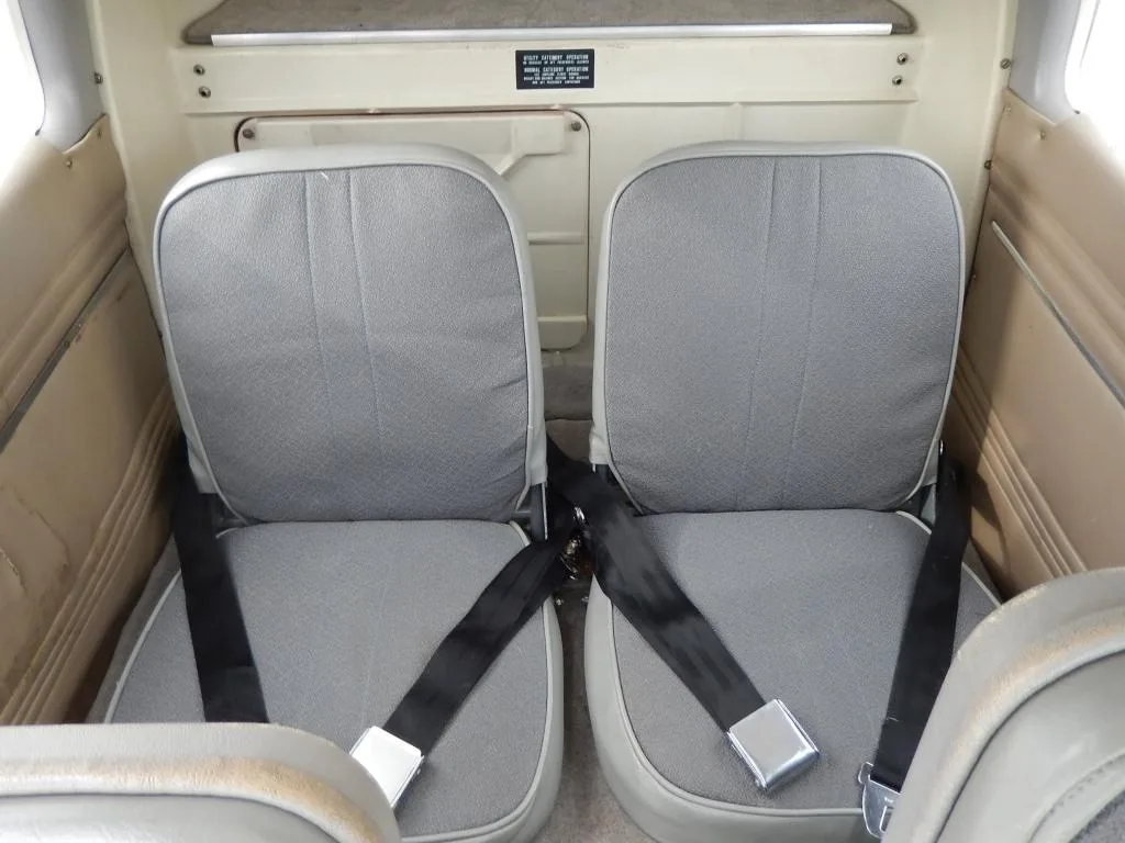 Cabin interior of a 1975 Piper Cherokee 140- N33338 Aircraft.