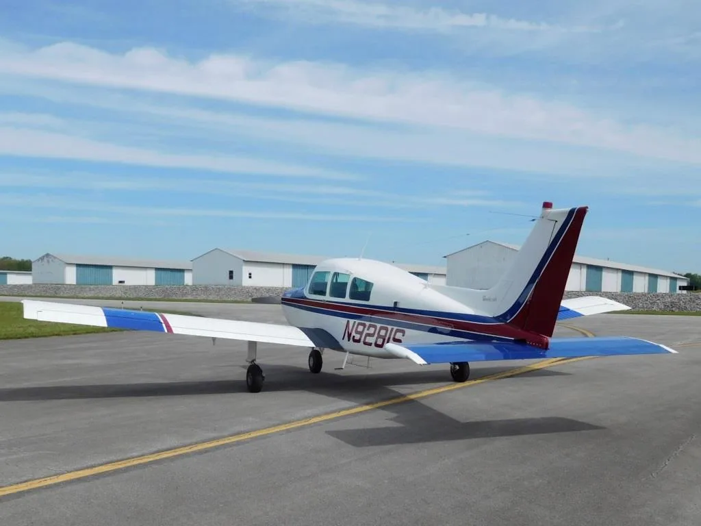 Marketing image of a 1976 Beechcraft Sundowner -N9281S Aircraft.