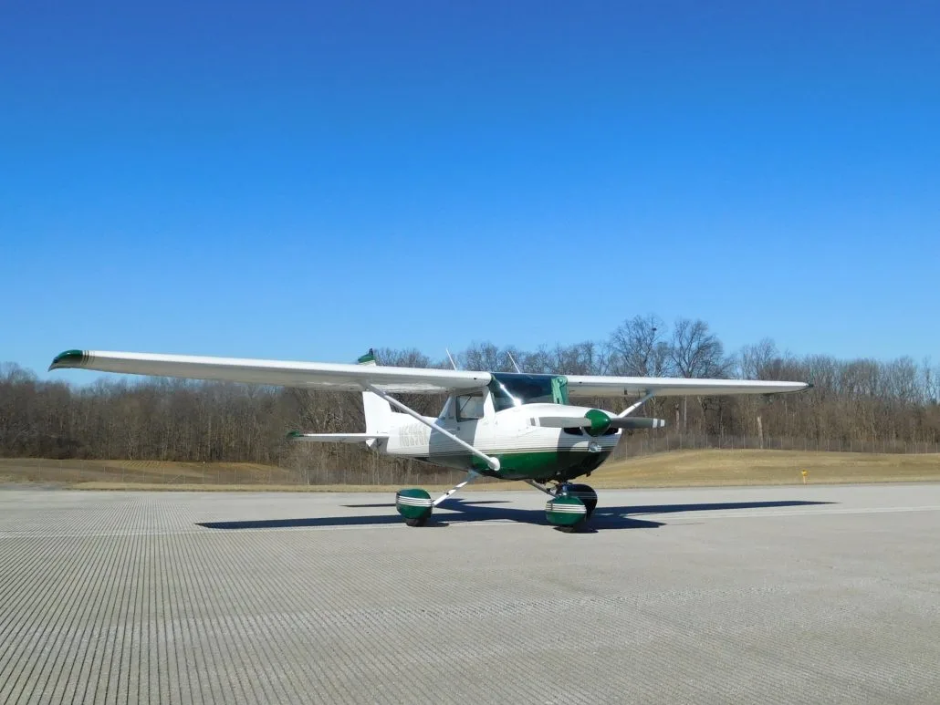 Exterior view of a 1976 Cessna 150M - N6296K Aircraft.