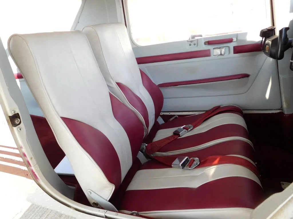 Cabin interior of a 1976 Cessna 150M - N6355K Aircraft.