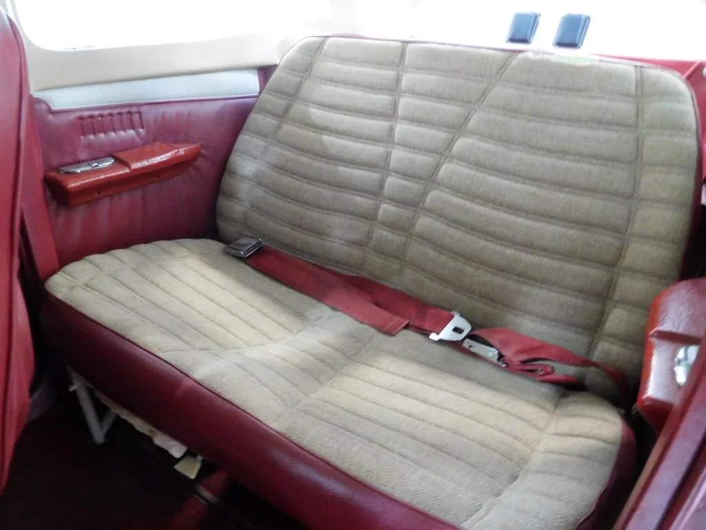 Cabin interior of a 1976 Cessna 172M- N9605H Aircraft.