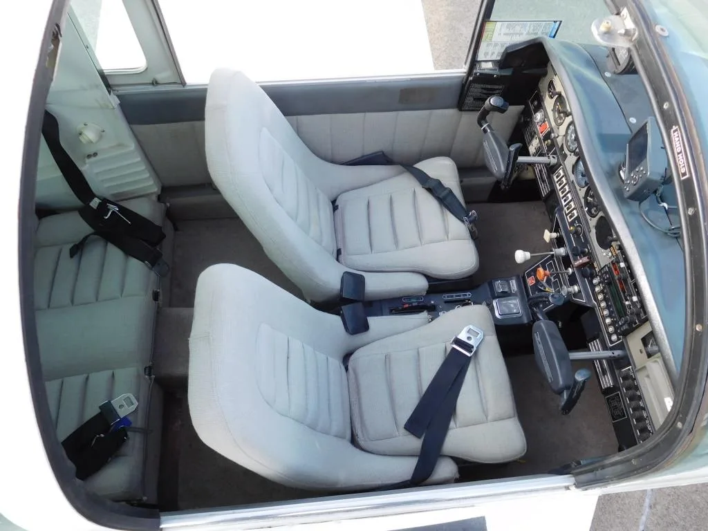 Cabin interior of a 1976 Grumman Cheetah - N9822U Aircraft.