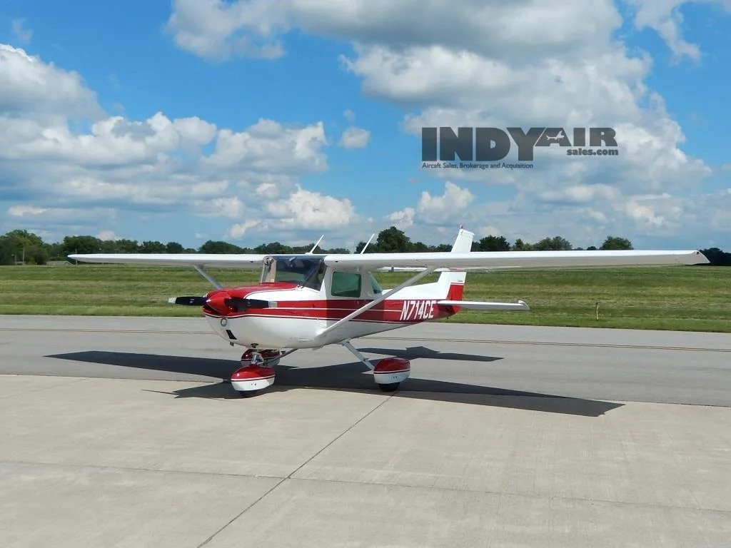 Exterior view of a 1977 Cessna 150M- N714CE Aircraft.
