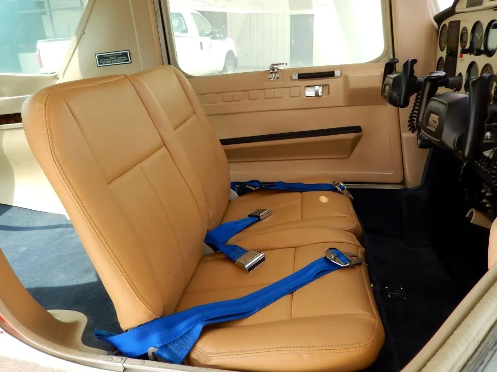 Cabin interior of a 1977 Cessna 150M- N714CE Aircraft.