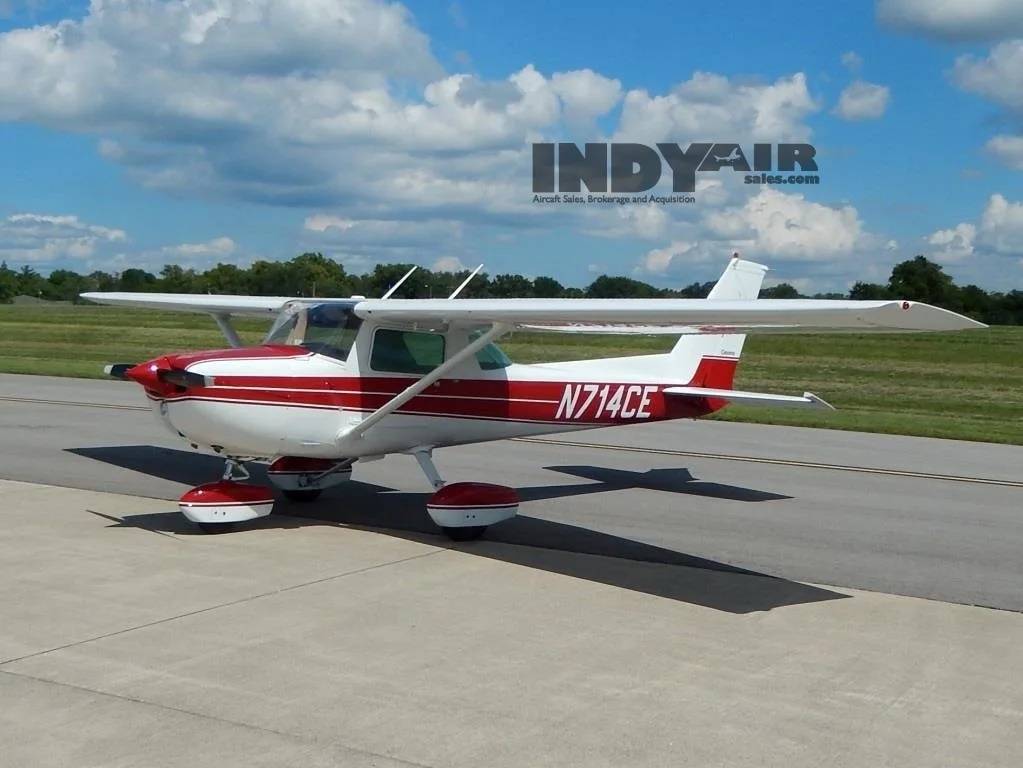Exterior view of a 1977 Cessna 150M- N714CE Aircraft.
