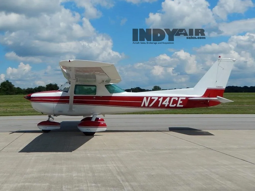 Exterior view of a 1977 Cessna 150M- N714CE Aircraft.