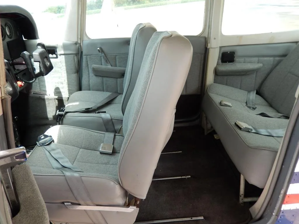 Cabin interior of a 1977 Cessna 172XP- N1335V Aircraft.