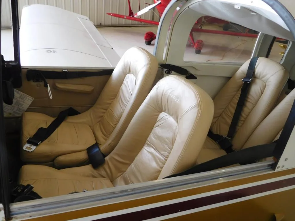 Cabin interior of a 1977 Grumman Cheetah - N9955U Aircraft.