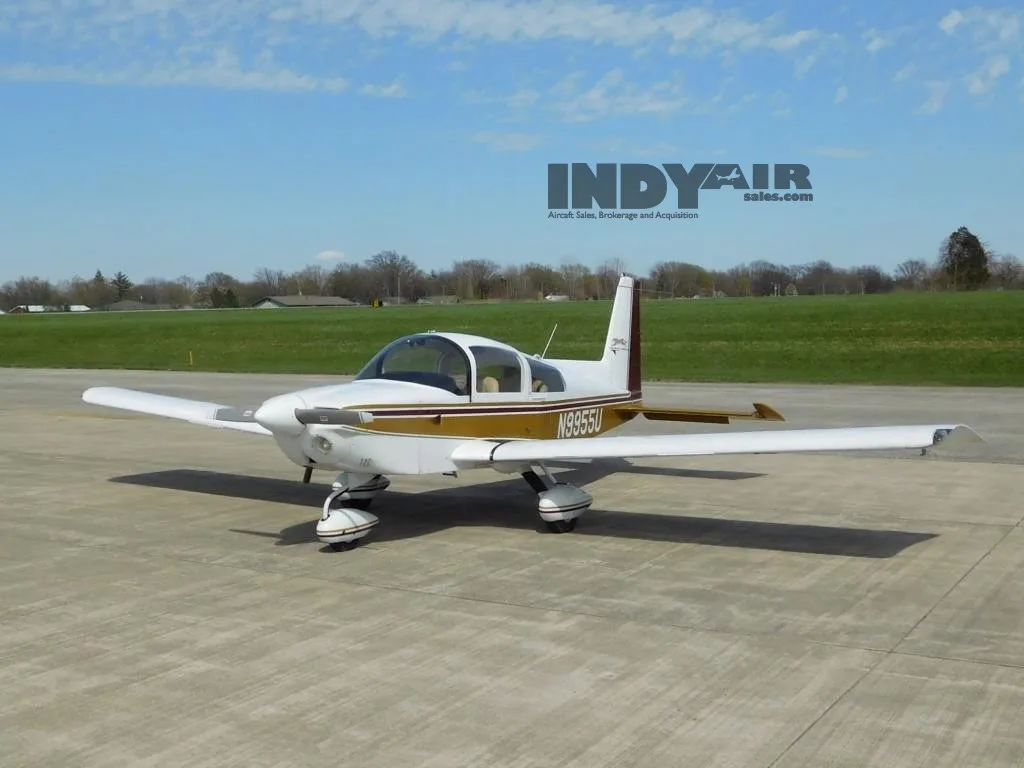Exterior view of a 1977 Grumman Cheetah - N9955U Aircraft.