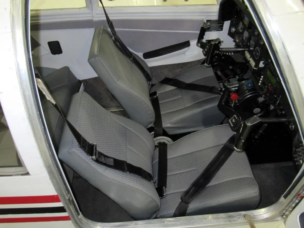 Cabin interior of a 1977 Mooney M20J- N201FG Aircraft.