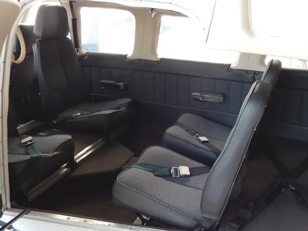 Cabin interior of a 1977 Piper Seneca II- N47537 Aircraft.