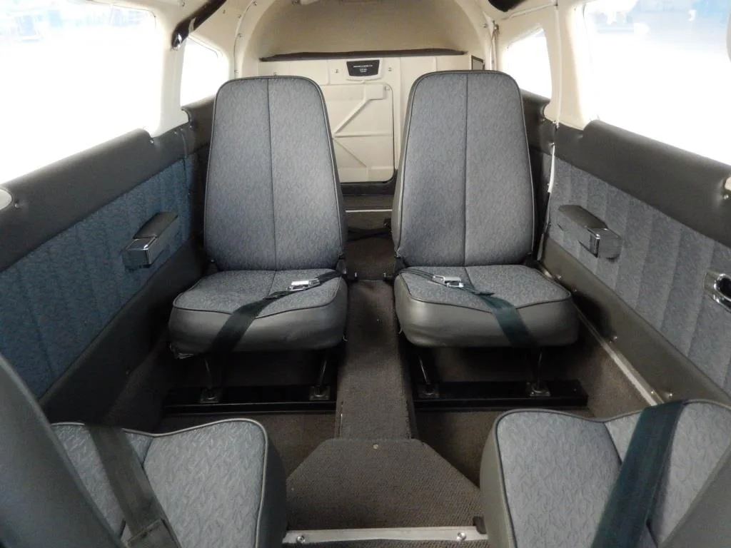 Cabin interior of a 1977 Piper Seneca II- N47537 Aircraft.