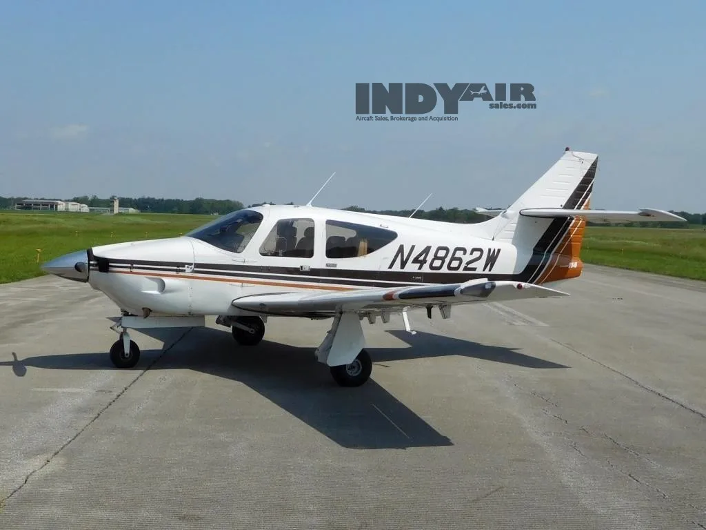 Exterior view of a 1977 Rockwell 114 - N4862W Aircraft.