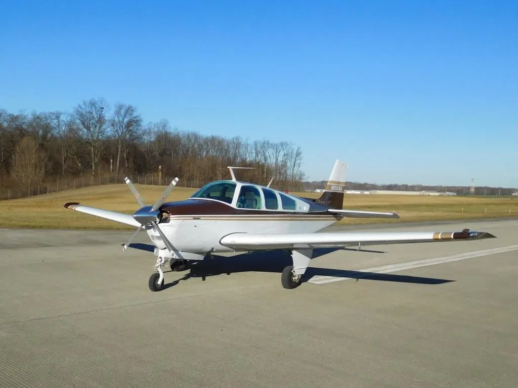 Exterior view of a 1978 Beech F33A - N2024A Aircraft.
