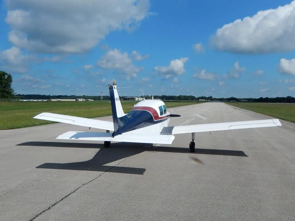 Exterior view of a 1978 Beechcraft Sport- N5092M Aircraft.