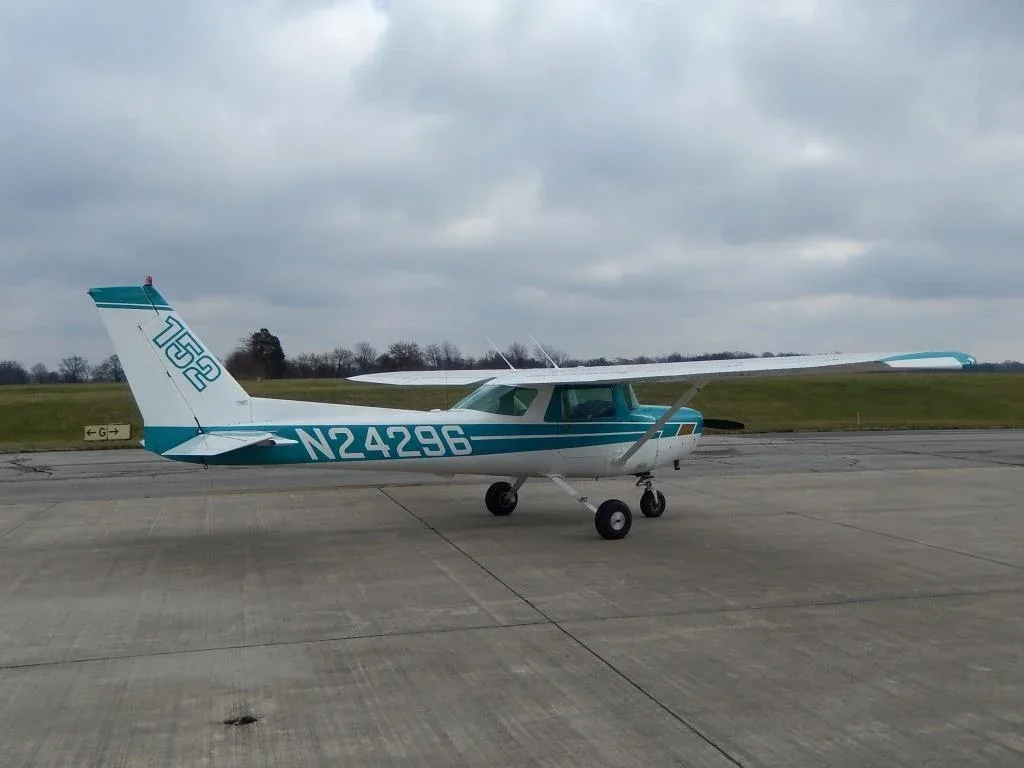 Exterior view of a 1978 Cessna 152- N24296 Aircraft.