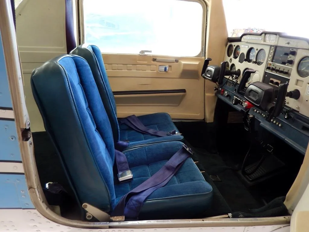 Cabin interior of a 1978 Cessna 152- N49970 Aircraft.