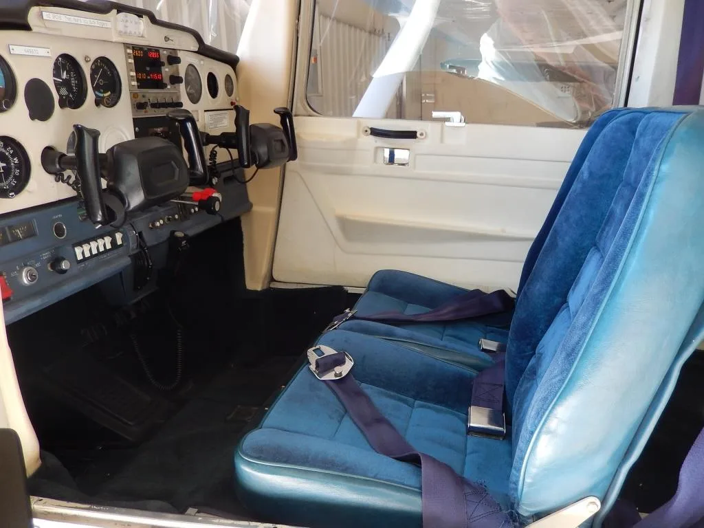 Cabin interior of a 1978 Cessna 152- N49970 Aircraft.