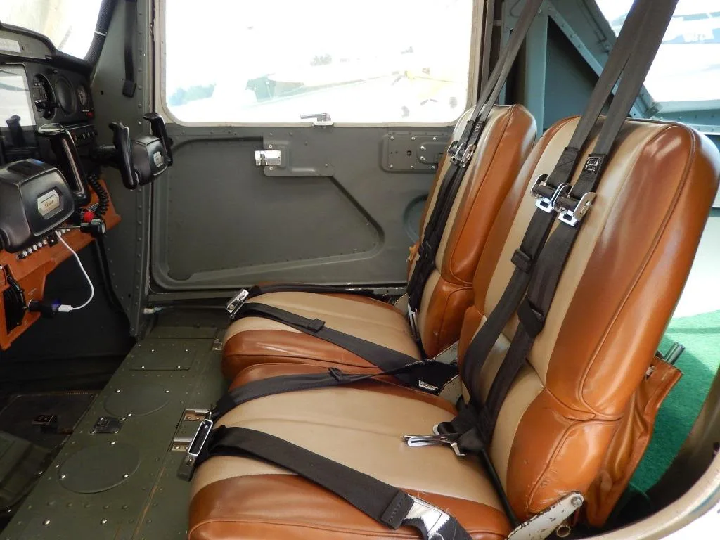 Cabin interior of a 1978 Cessna 152 Taildragger- N49189 Aircraft.