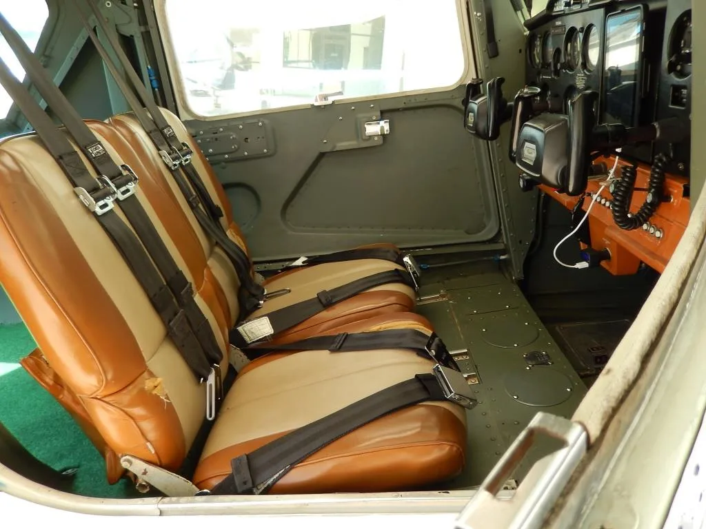 Cabin interior of a 1978 Cessna 152 Taildragger- N49189 Aircraft.