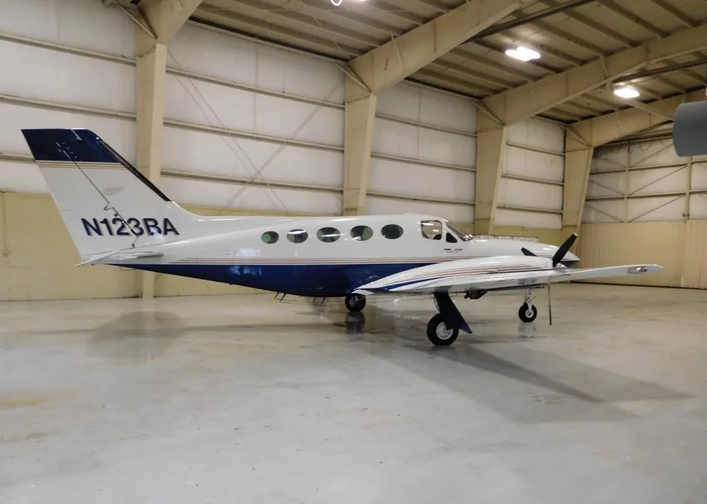 Exterior view of a 1978 Cessna 414A - N123BA Aircraft.