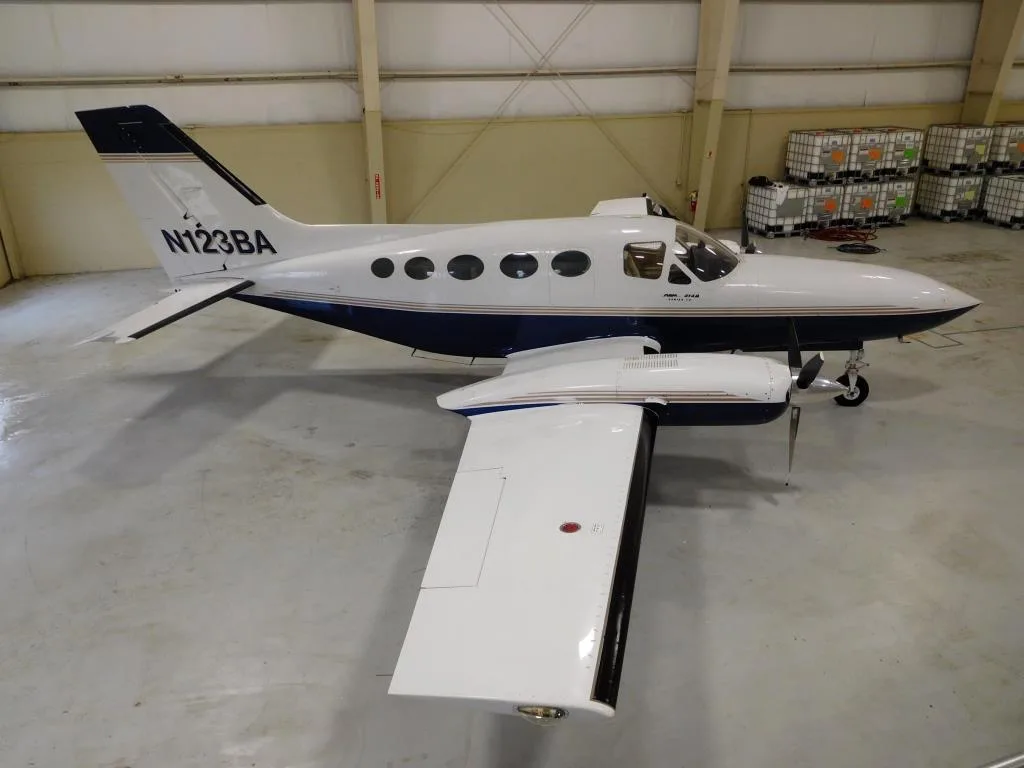 Exterior view of a 1978 Cessna 414A - N123BA Aircraft.
