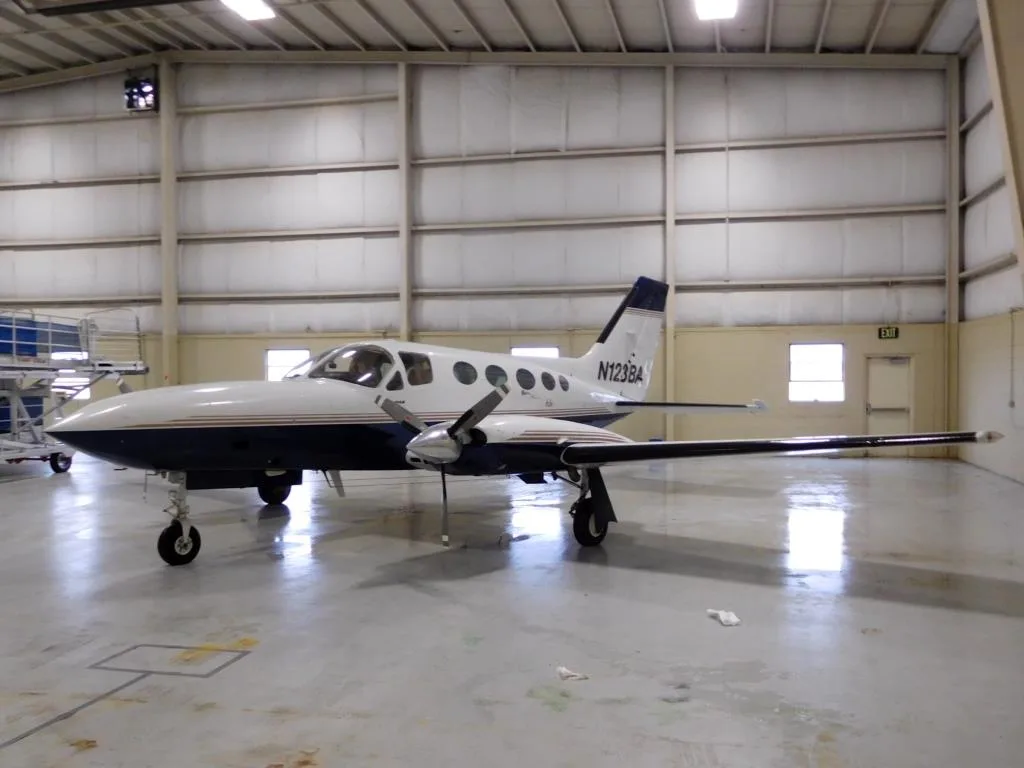 Exterior view of a 1978 Cessna 414A - N123BA Aircraft.