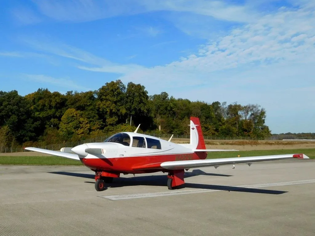 Exterior view of a 1978 Mooney M20J - N4269H Aircraft.