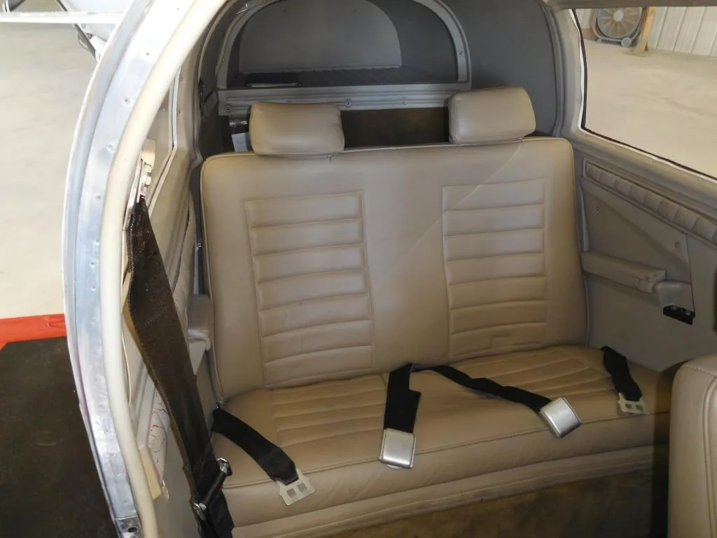 Cabin interior of a 1978 Mooney M20J - N4269H Aircraft.