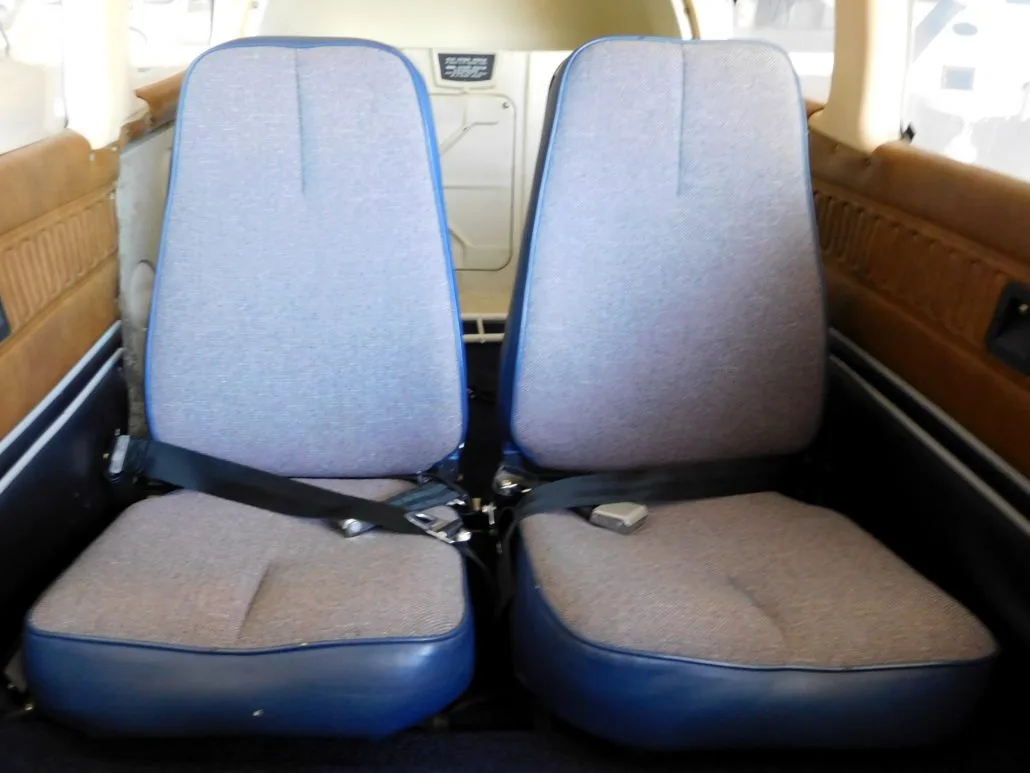 Cabin interior of a 1978 Piper Archer II - N47714 Aircraft.