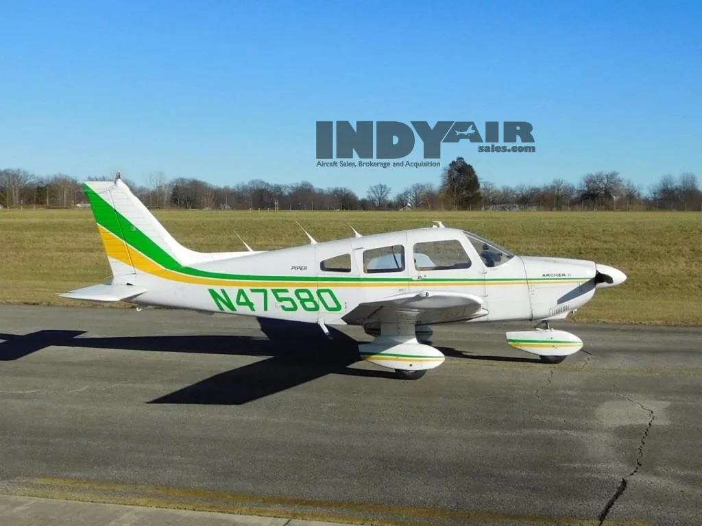 1978 Piper Archer - N47580 Aircraft For Sale - Indy Air Sales