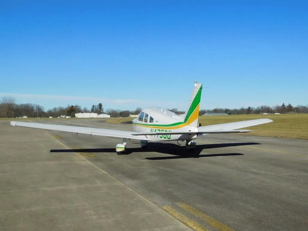 Exterior view of a 1978 Piper Archer - N47580 Aircraft.