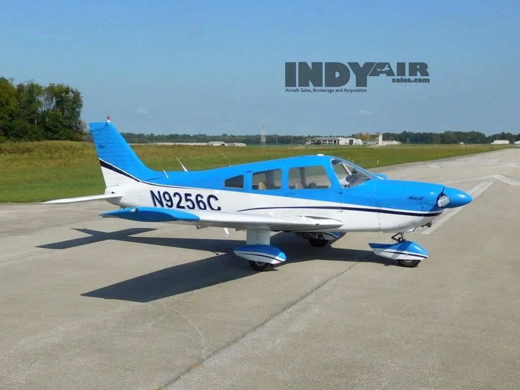 Exterior view of a 1978 Piper Archer - N9256C Aircraft.