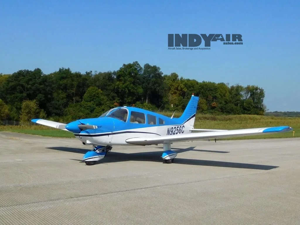 Exterior view of a 1978 Piper Archer - N9256C Aircraft.