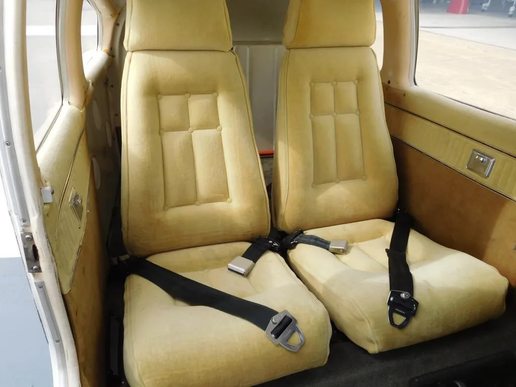 Cabin interior of a 1978 Piper Arrow III - N2815M Aircraft.