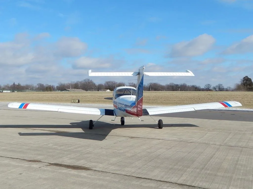 Exterior view of a 1978 Piper PA38-112- N6265A Aircraft.
