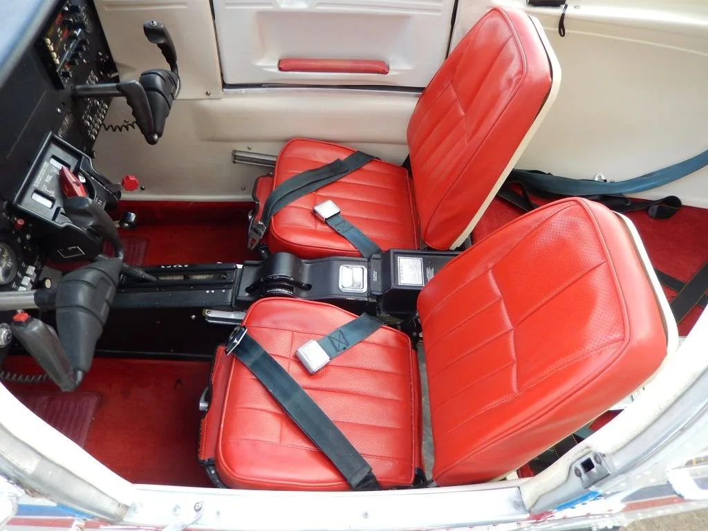 Cabin interior of a 1978 Piper PA38-112- N6265A Aircraft.