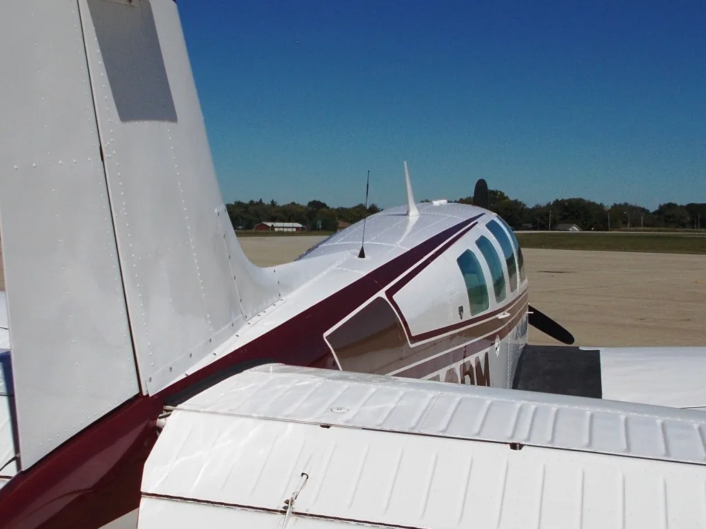 Exterior view of a 1979 Beechcraft A36 - N456DM Aircraft.