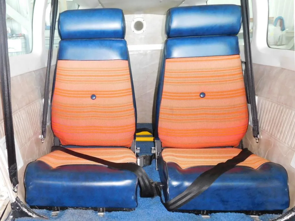 Cabin interior of a 1979 Beechcraft Sundowner - N280AC Aircraft.